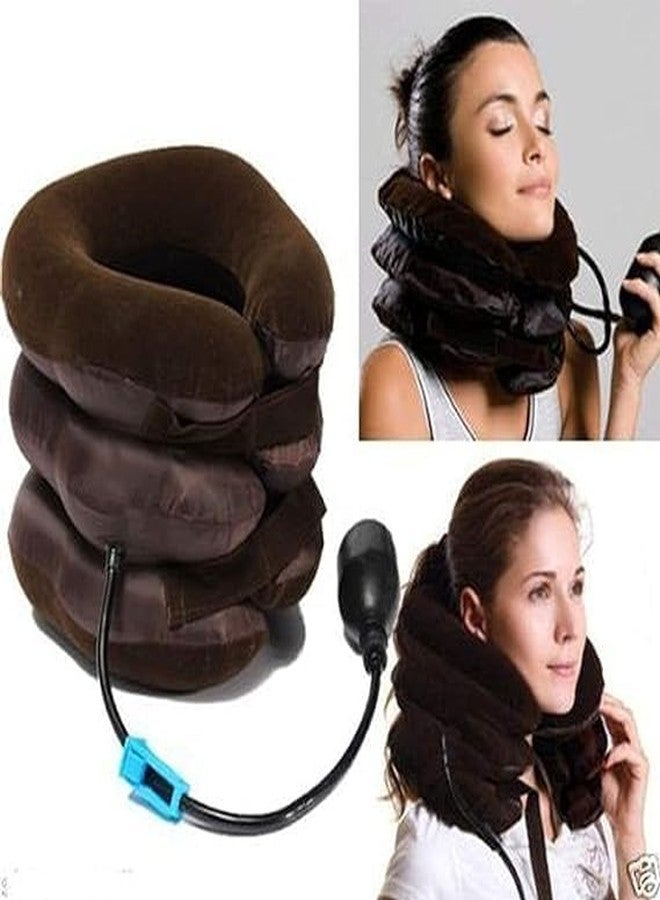 Fulkiza 3 Layer 360 Degree Support Head Support Soft Neck Pillow for Airplane, Car and Home, Pain Relief. - Image 2